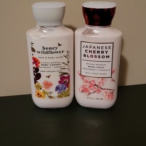 Bath & Body Works lotions